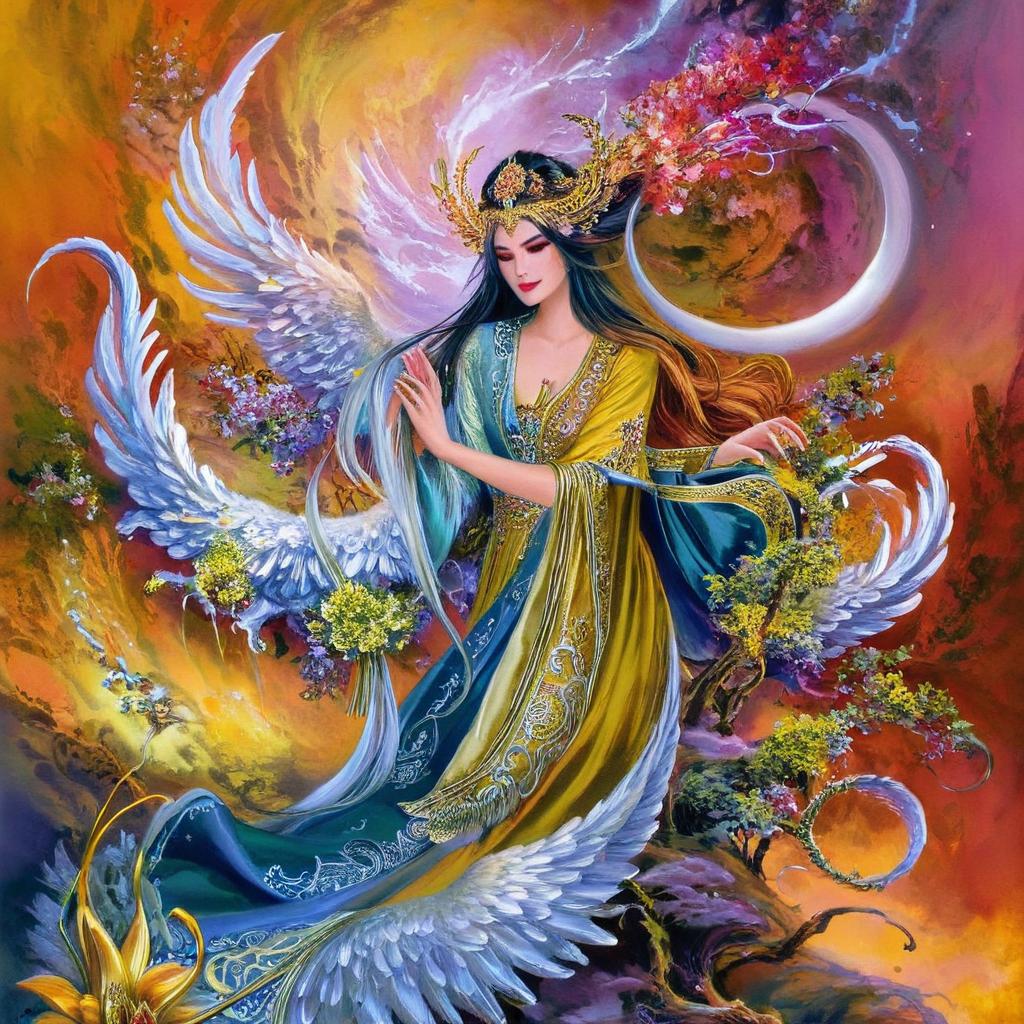 Embrace the Mythical: Fairy Angel Art