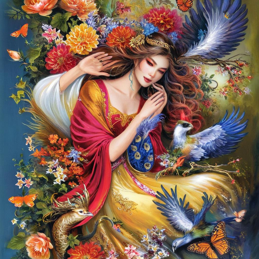 Enchanting Fusion: Fairy and Angelic Beauty