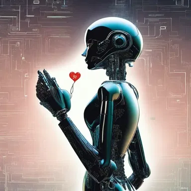 In this science fiction novel, an amative android falls in love with a human, challenging the boundaries of technology and emotions.