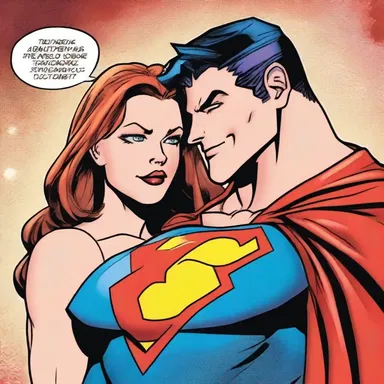 The amative storyline between the superhero and his love interest is a recurring theme in this popular comic book series.