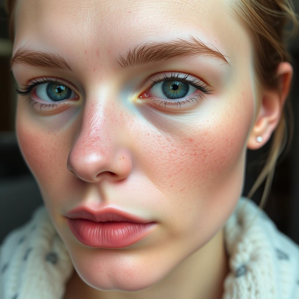 Enhance the facial features of the individual while keeping their recognizable face