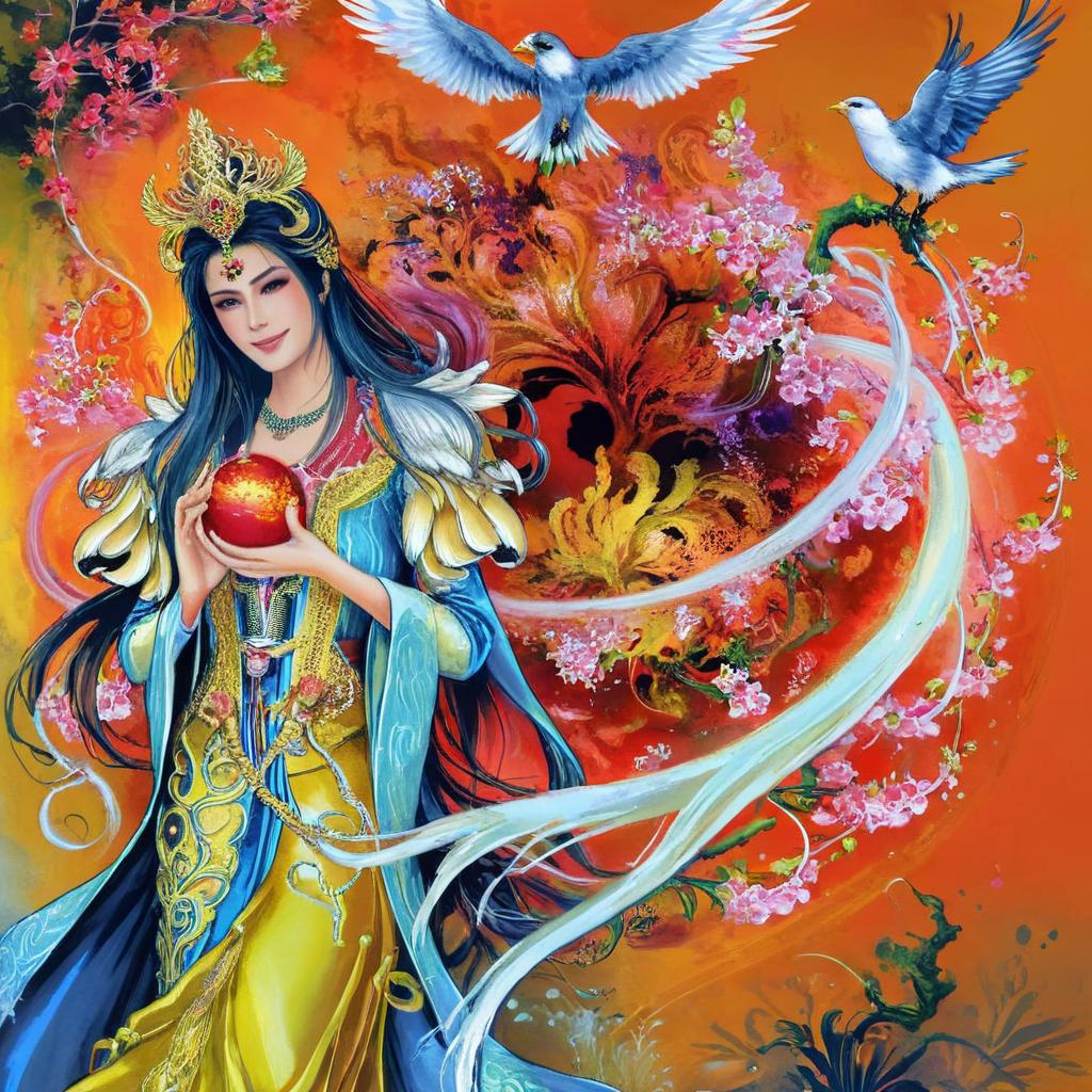 Enchanting Geisha: A Dance of Elegance and Fantasy