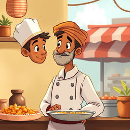 A heartwarming life lesson story about a young man named Ravi who dreams of becoming a master chef