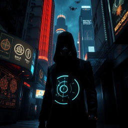 A gripping and dramatic scene depicting a conspiracy thriller in a near-future setting inspired by 'The Osiris Agenda'