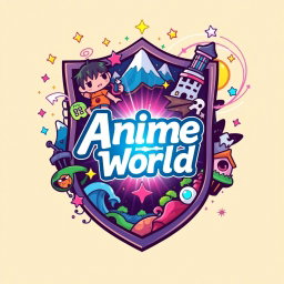 Colorful Anime Universe Shield Design
