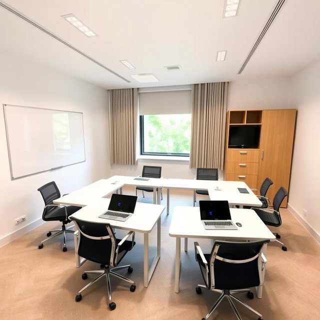Vibrant Conference Room for Collaborative Learning