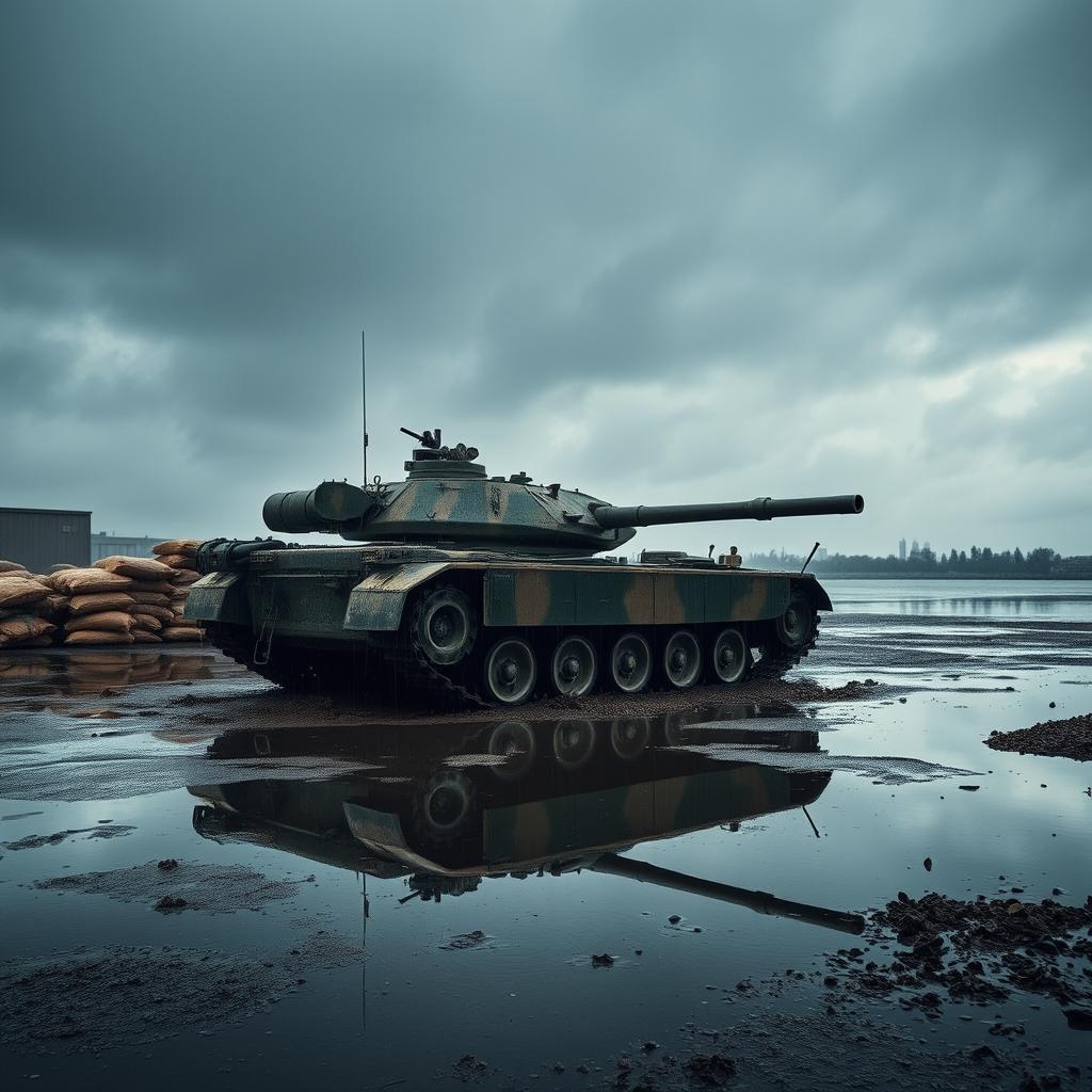 Power in the Rain: Israeli Tank Bunker