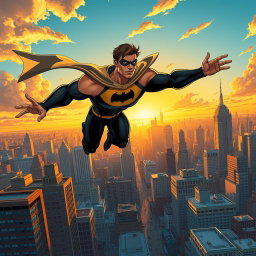 Soar High with Invincible: Mark Grayson in Action