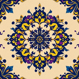 A beautiful, intricate design featuring a seamless blend of modern and traditional elements