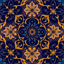 A beautiful, intricate design featuring a seamless blend of modern and traditional elements