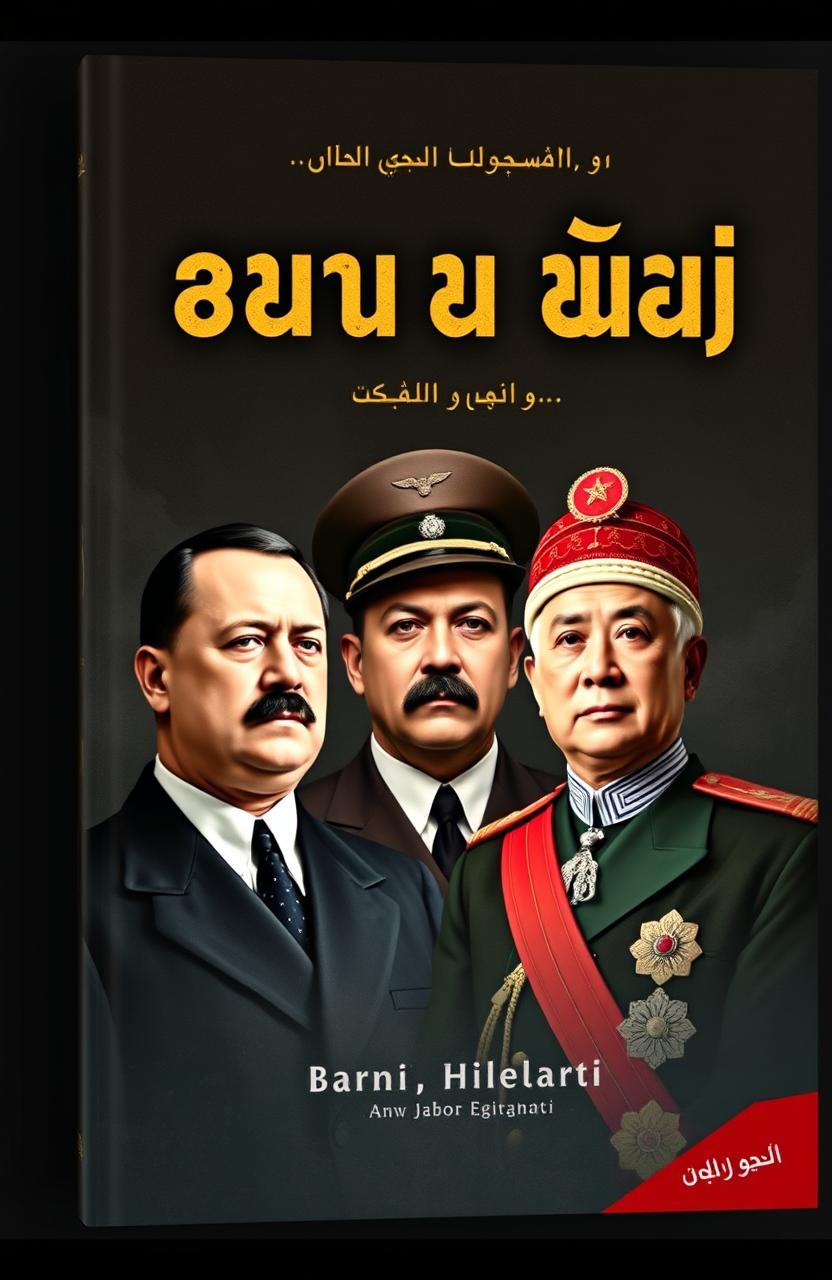 A book cover design for 'كل رجال المحور' by حسام الخطيب