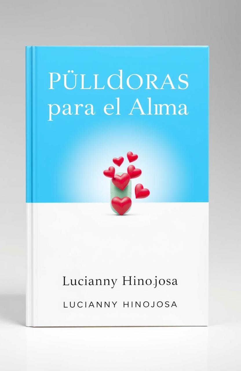 A minimalist and elegant book cover featuring the title 'Píldoras para el Alma' in bold, non-italic font