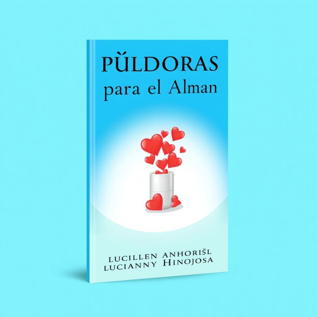 A minimalist and elegant book cover featuring the title 'Píldoras para el Alma' in bold, non-italic font