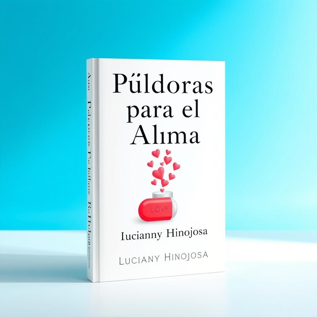 A minimalist and elegant book cover featuring the title 'Píldoras para el Alma' displayed prominently in bold, non-italic font