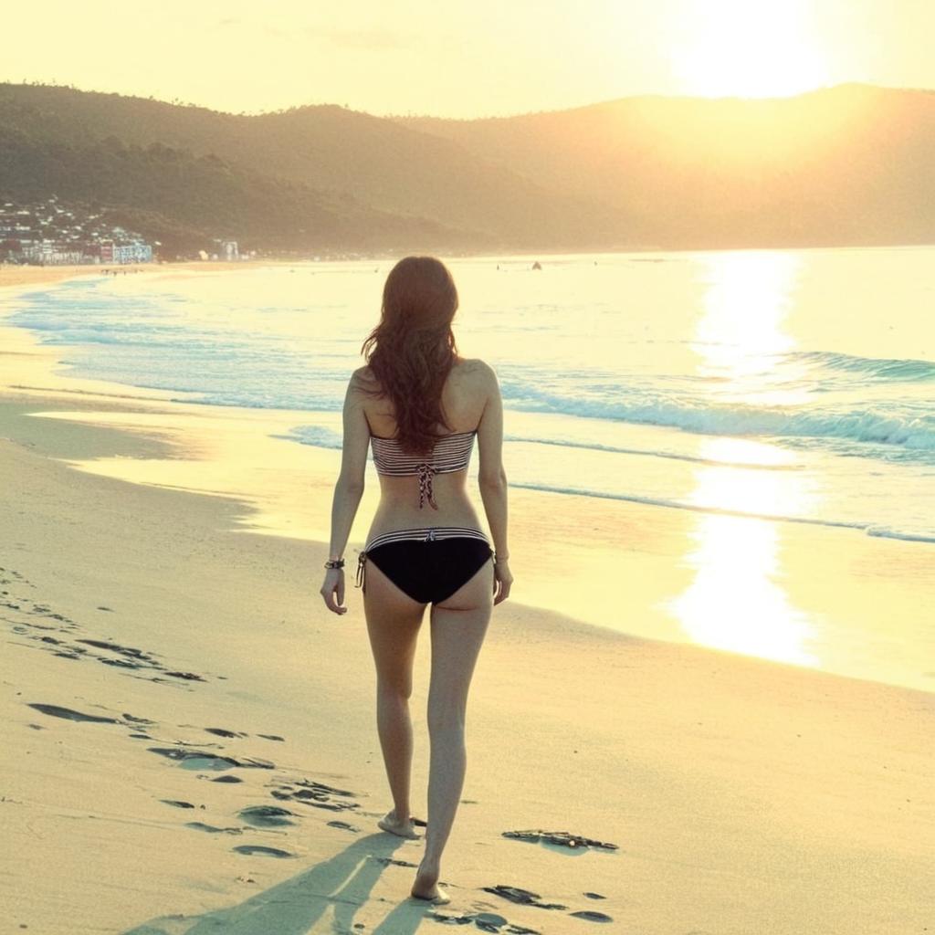 Explore Serenity: Beach Sunset Vibes