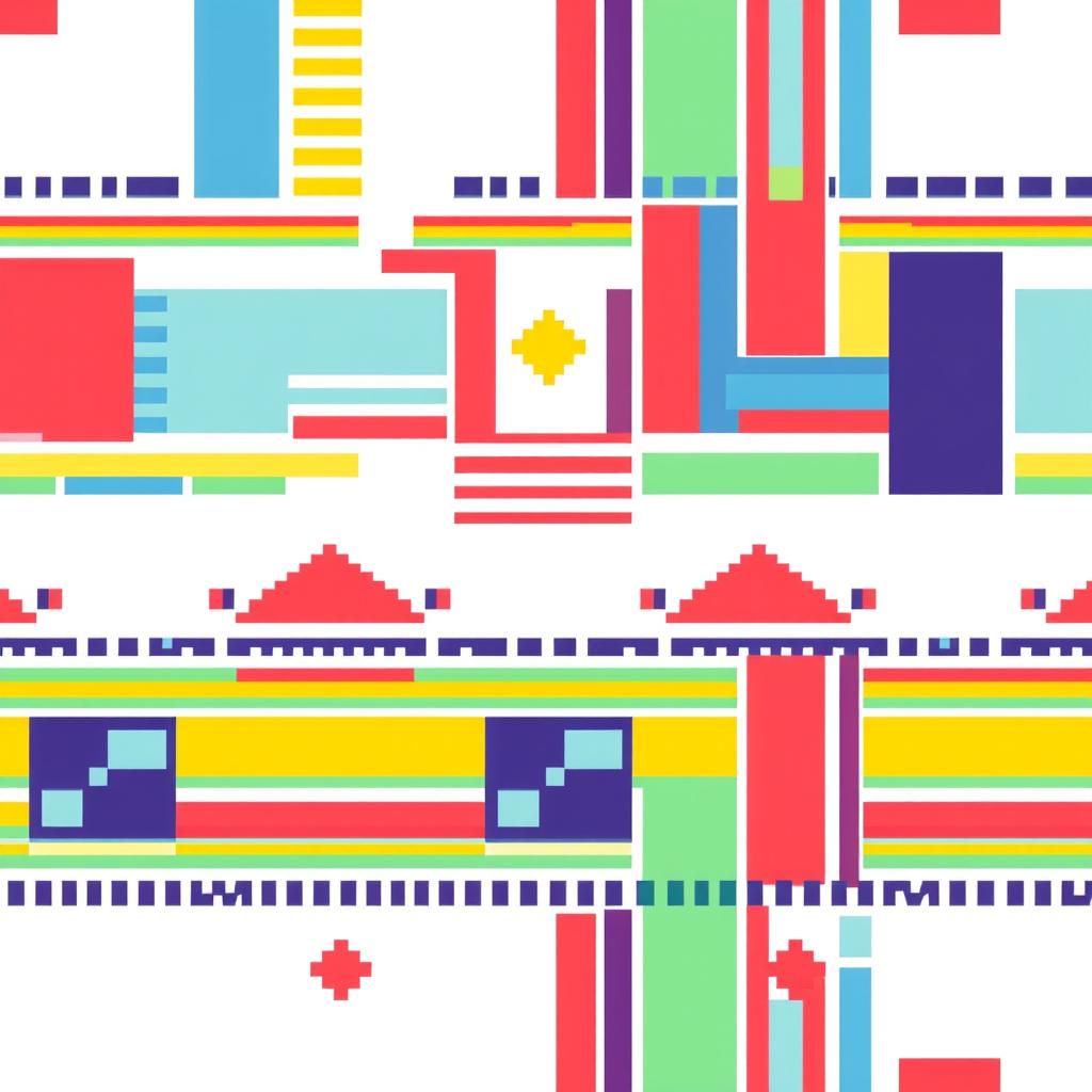 A stylish and trendy cloth pixel design for a fashionable young man