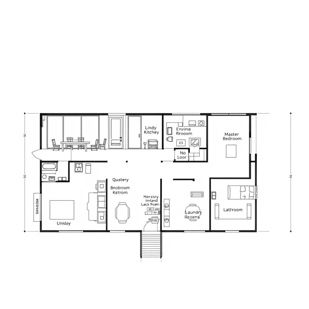 Explore Your Dream Modern Two-Story House Floor Plan