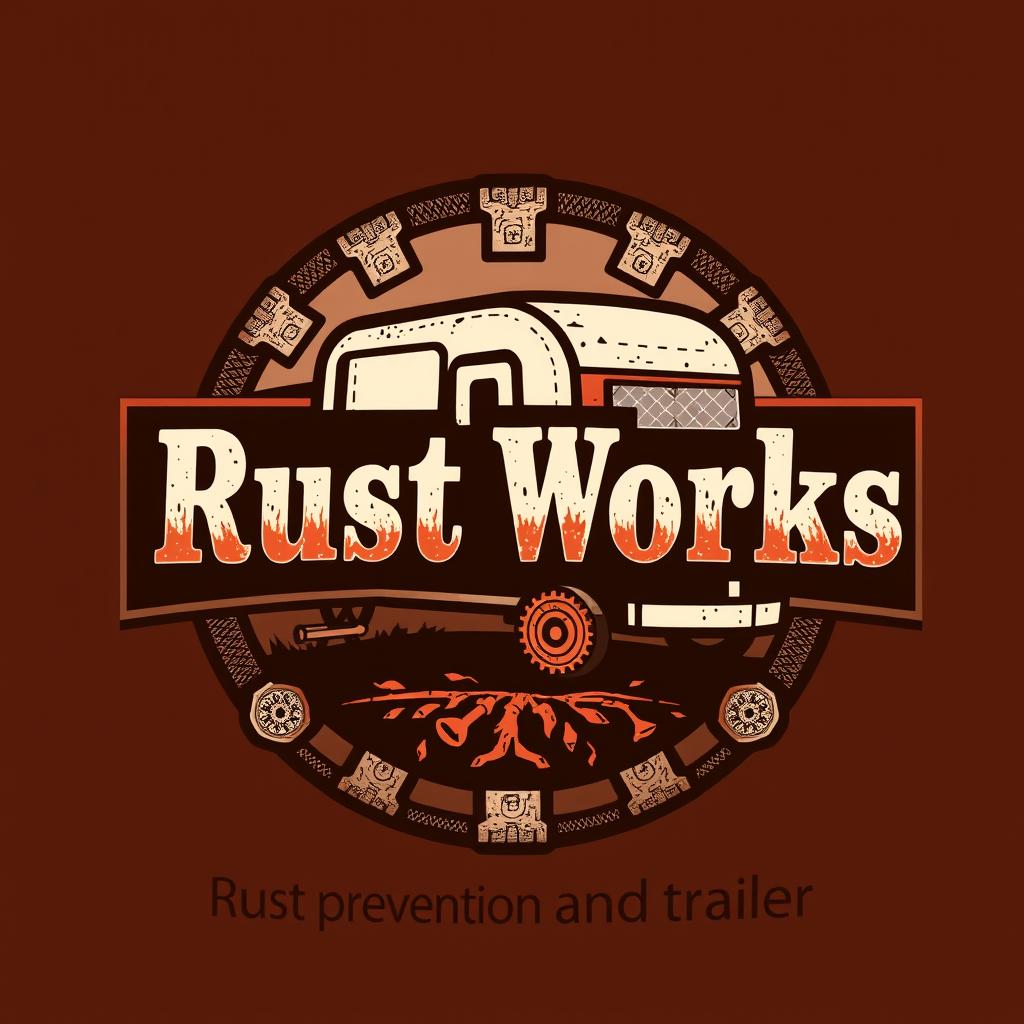 Rust Works: Vintage Logo Design