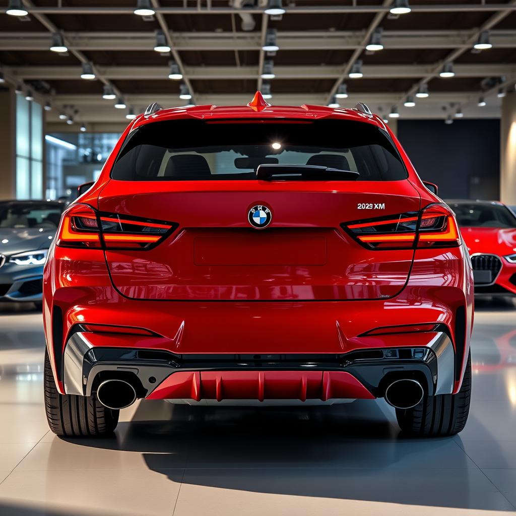 Unleash Luxury: 2025 BMW XM Label Red