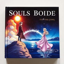 An eye-catching book cover featuring an anime design that illustrates the theme of souls bound by destiny