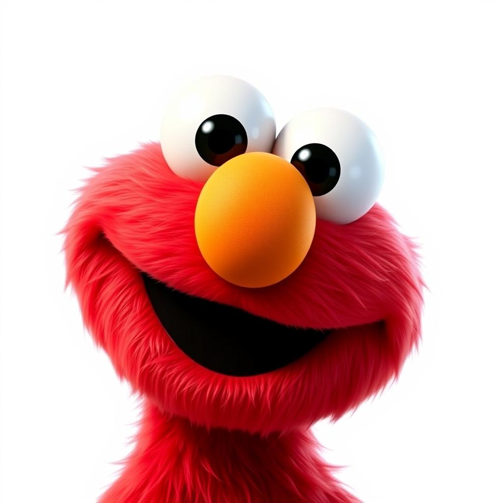 Pixar-Style Elmo: Joy and Innocence
