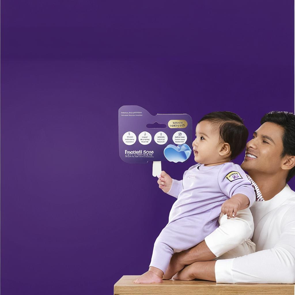 Cherished Moments: Dad and Baby Playtime