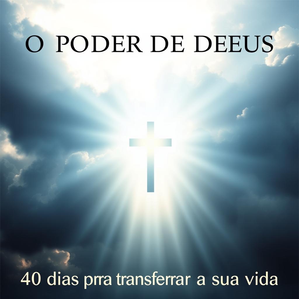 A stunning and inspirational image depicting the theme of 'The Power of God'