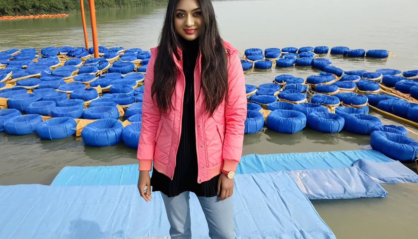 Confidently Adventurous: Girl on a Raft