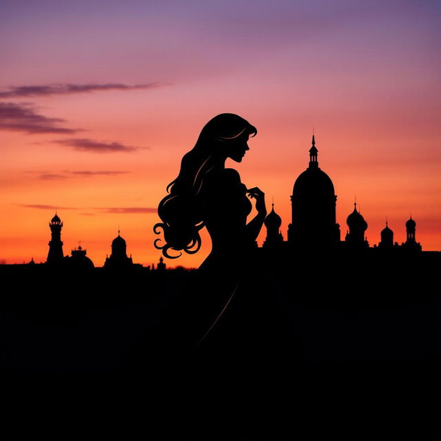 A captivating book cover design featuring the silhouette of the Queen of Hearts playing card beautifully rendered at the center
