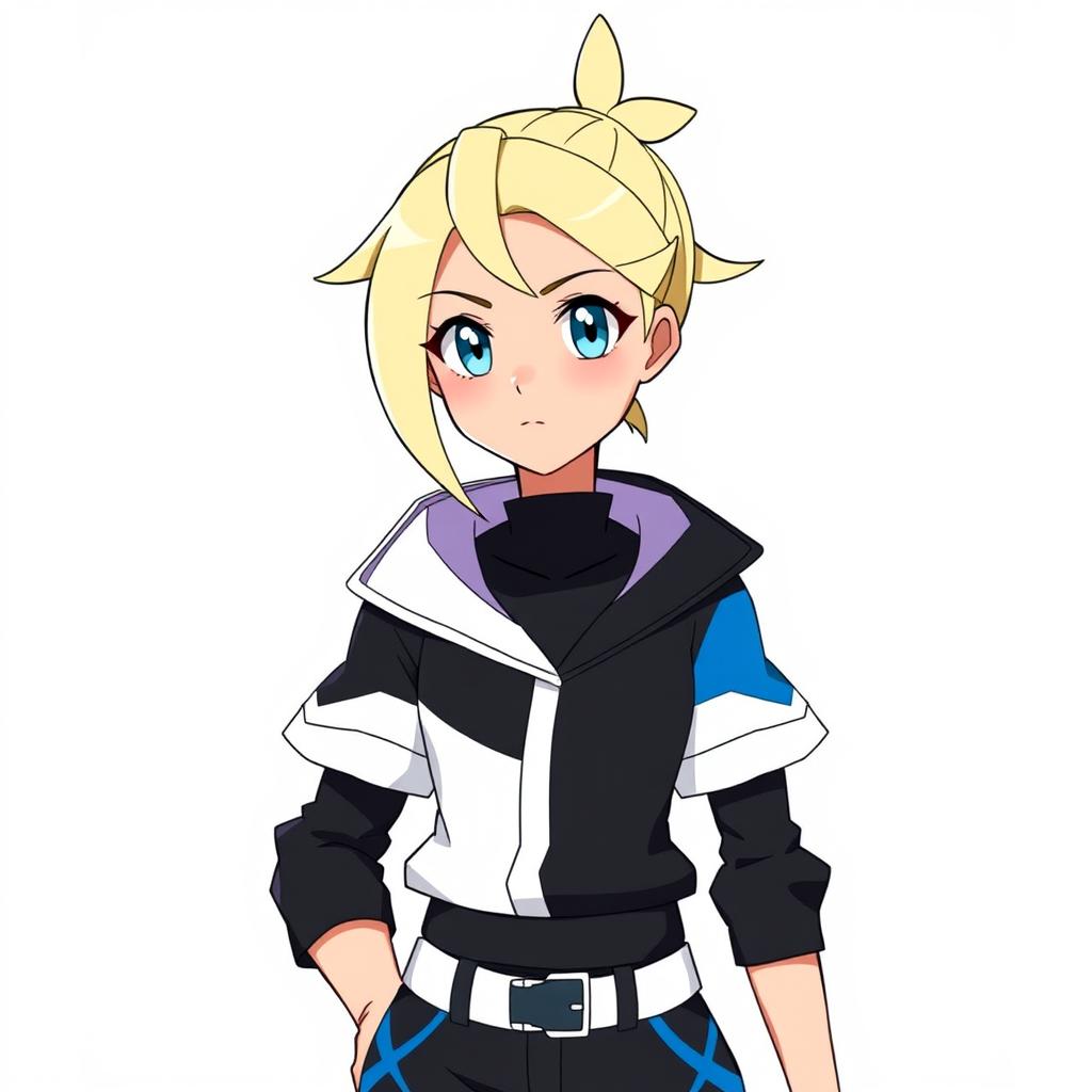 A female character for a Pokémon game, depicted as a human