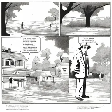 The comic strip showcased an ambler as the protagonist, meandering through different scenes and encountering amusing situations.