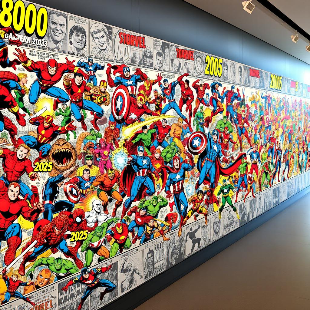 Epic Marvel Frieze: 800 Characters Unveiled