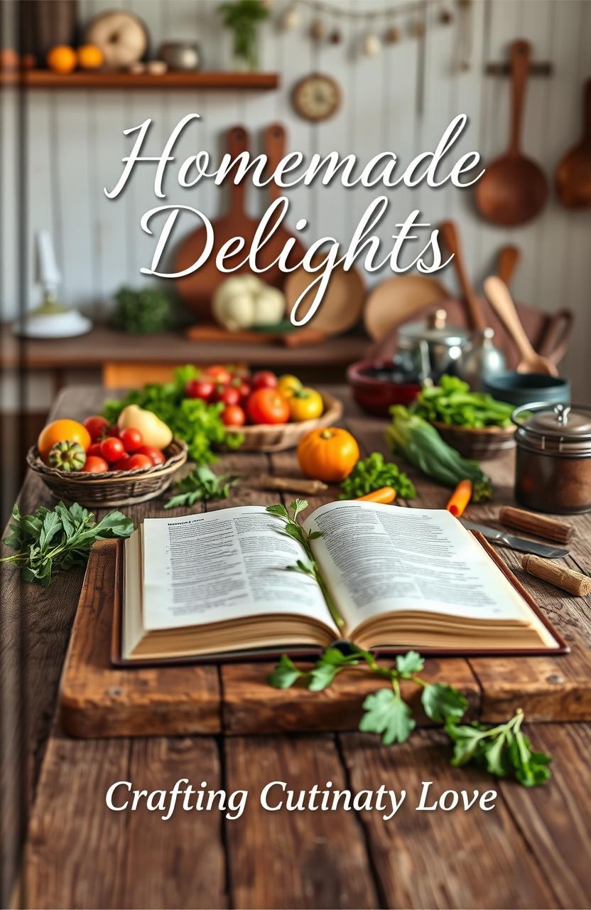 Rustic Charm: Your Homemade Recipe Book
