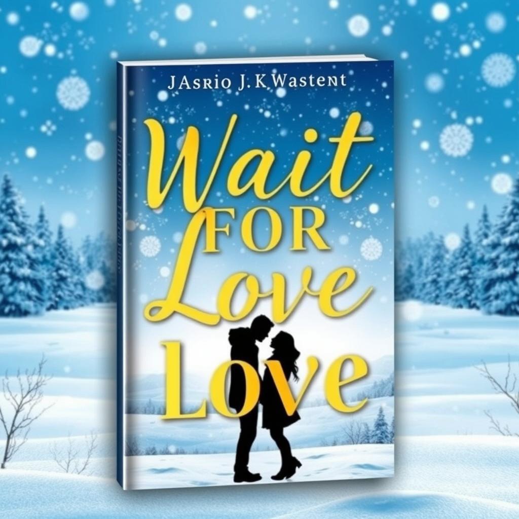 A beautifully designed book cover featuring the title 'Wait for Love' prominently displayed