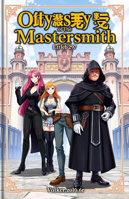 The cover of a book titled 'Odyssey of The Mastersmith' features a beautifully designed title at the top