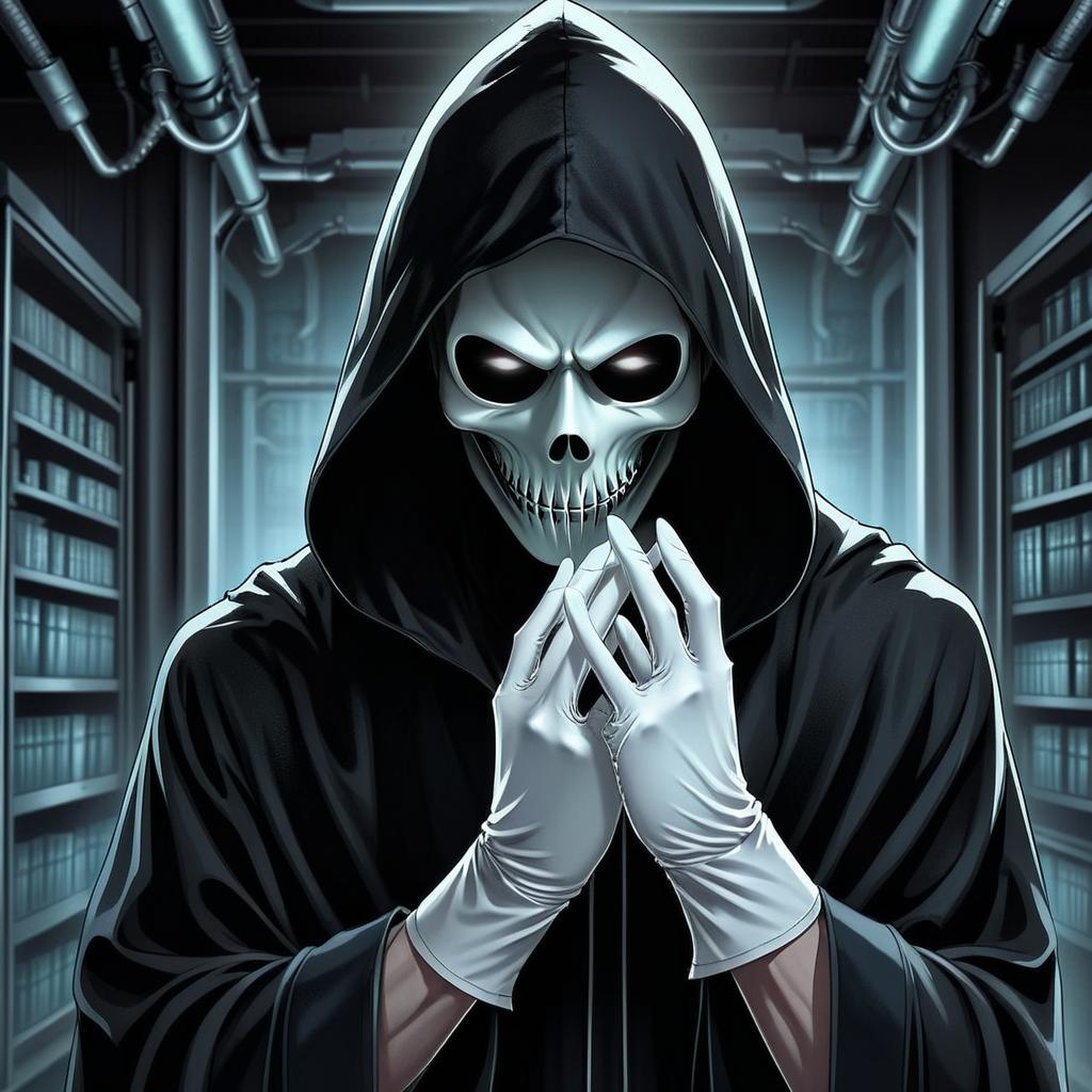 Embrace the Shadows: Mystical Death Character