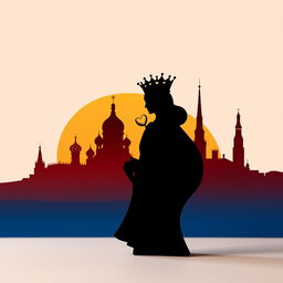 A beautiful book cover design showcasing the striking silhouette of the playing card Queen of Hearts in the foreground