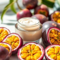A visually appealing cosmetic facial moisturizing cream jar, elegantly designed with a sleek, smooth surface