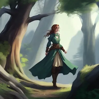 As the protagonist embarked on her quest to save the kingdom, she ambulated through enchanted forests and treacherous mountains.