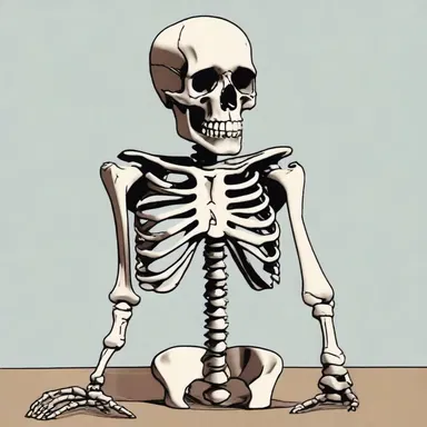 Why did the skeleton refuse to ambulate? Because he didn't have the guts!