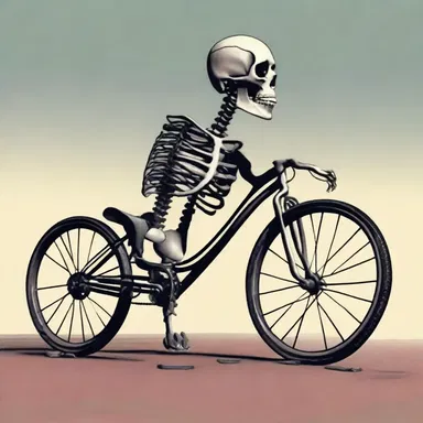 Why did the skeleton refuse to ambulate? Because he didn't have the guts!