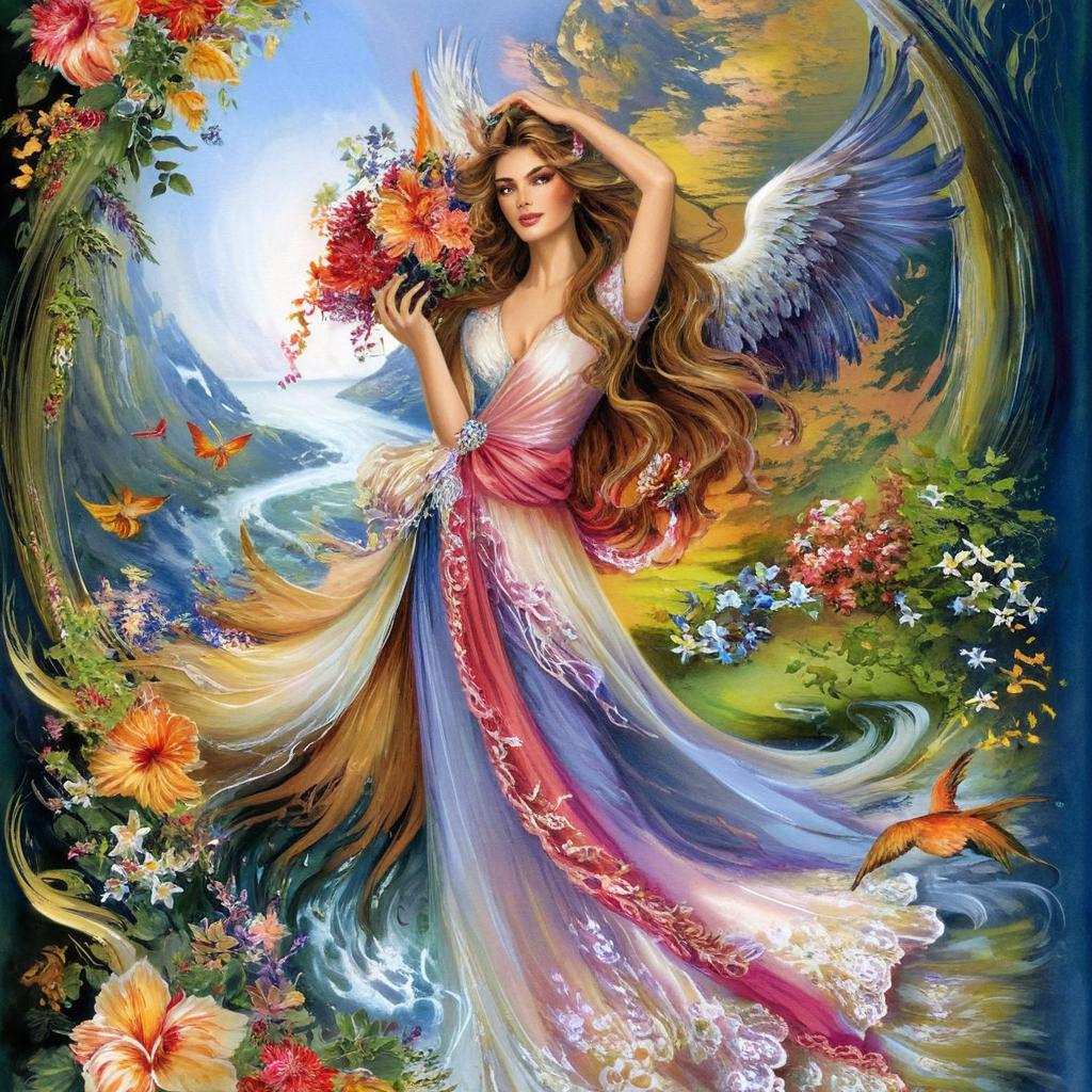 Mystical Beauty: The Ethereal Fairy-Mermaid