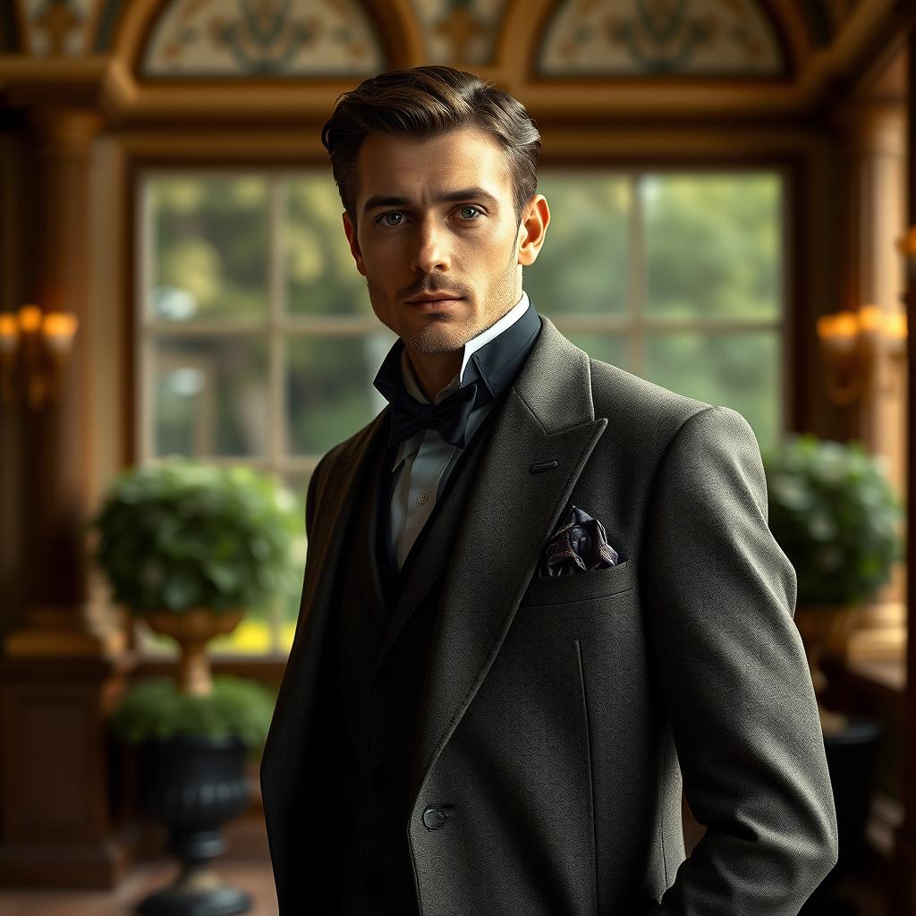 Noble Elegance: The Gentleman Portrait