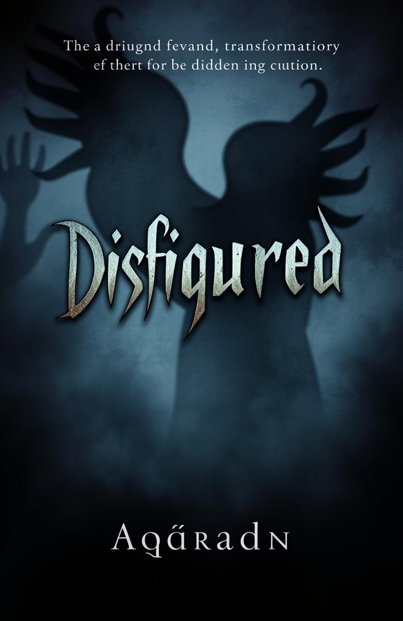 An astonishing book cover design with a mysterious atmosphere featuring dark, moody colors