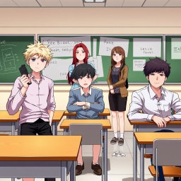 Dive into the Colorful World of Anime: Classroom Adventures