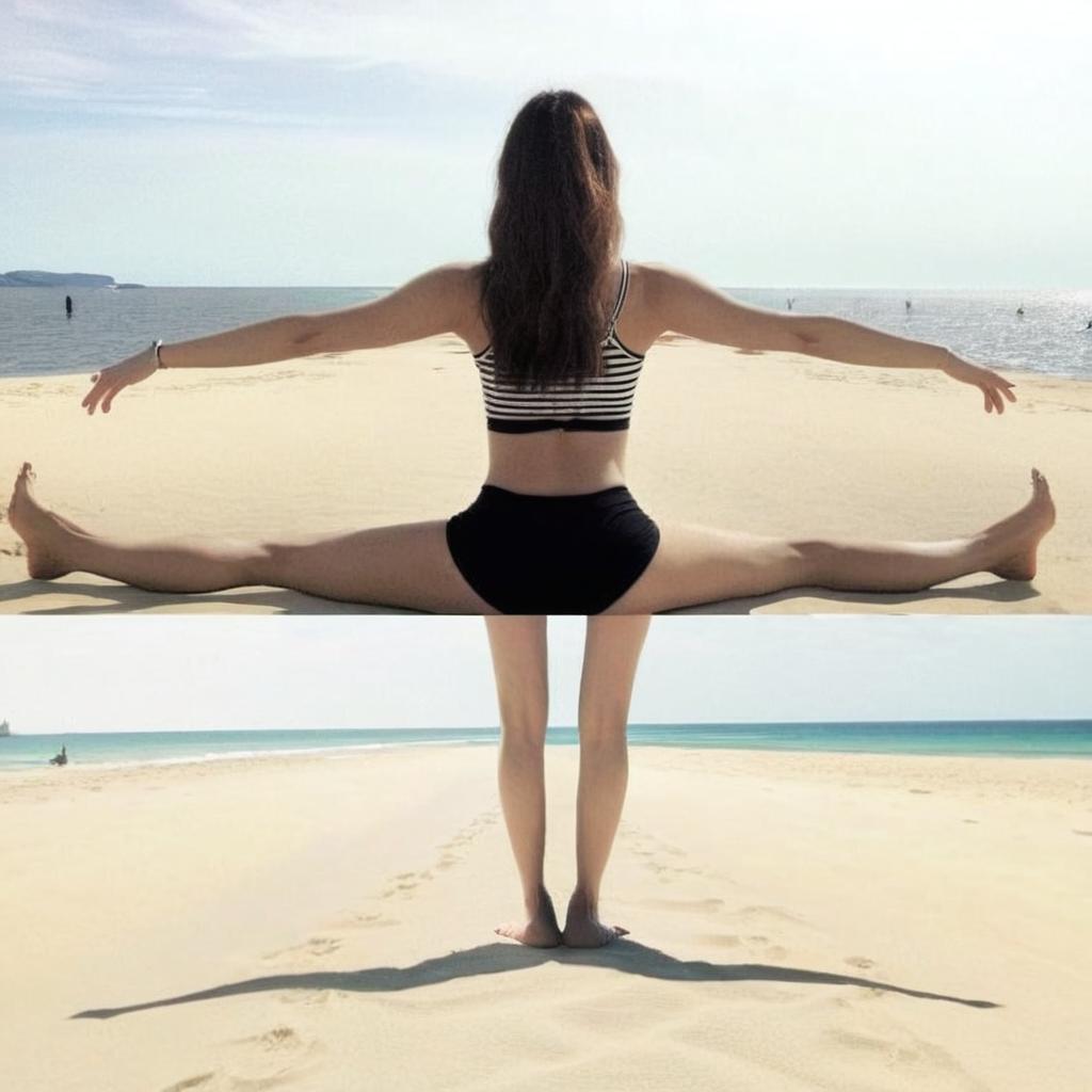 Elevate Your Yoga: Beach Bliss