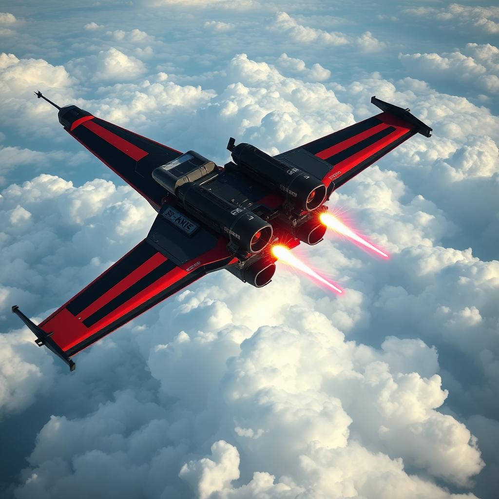 Custom X-Wing Fighter: A Fearsome Upgrade