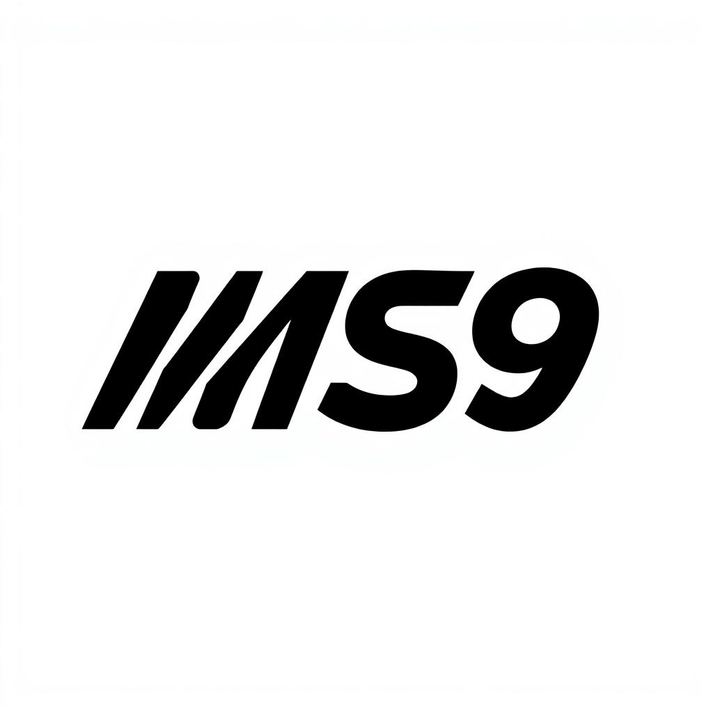 A striking and attractive logo design featuring the text 'Ms9' in bold, modern typography