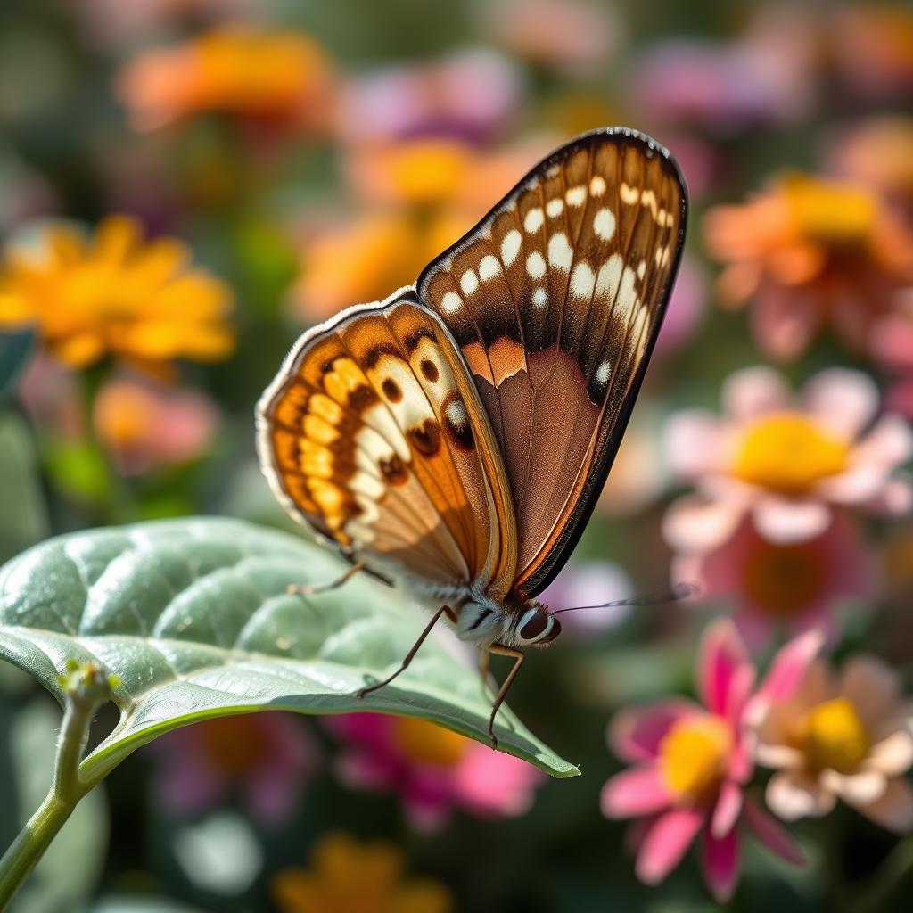 Discover the Beauty of Nature: Hyper-Realistic Butterfly Close-Up