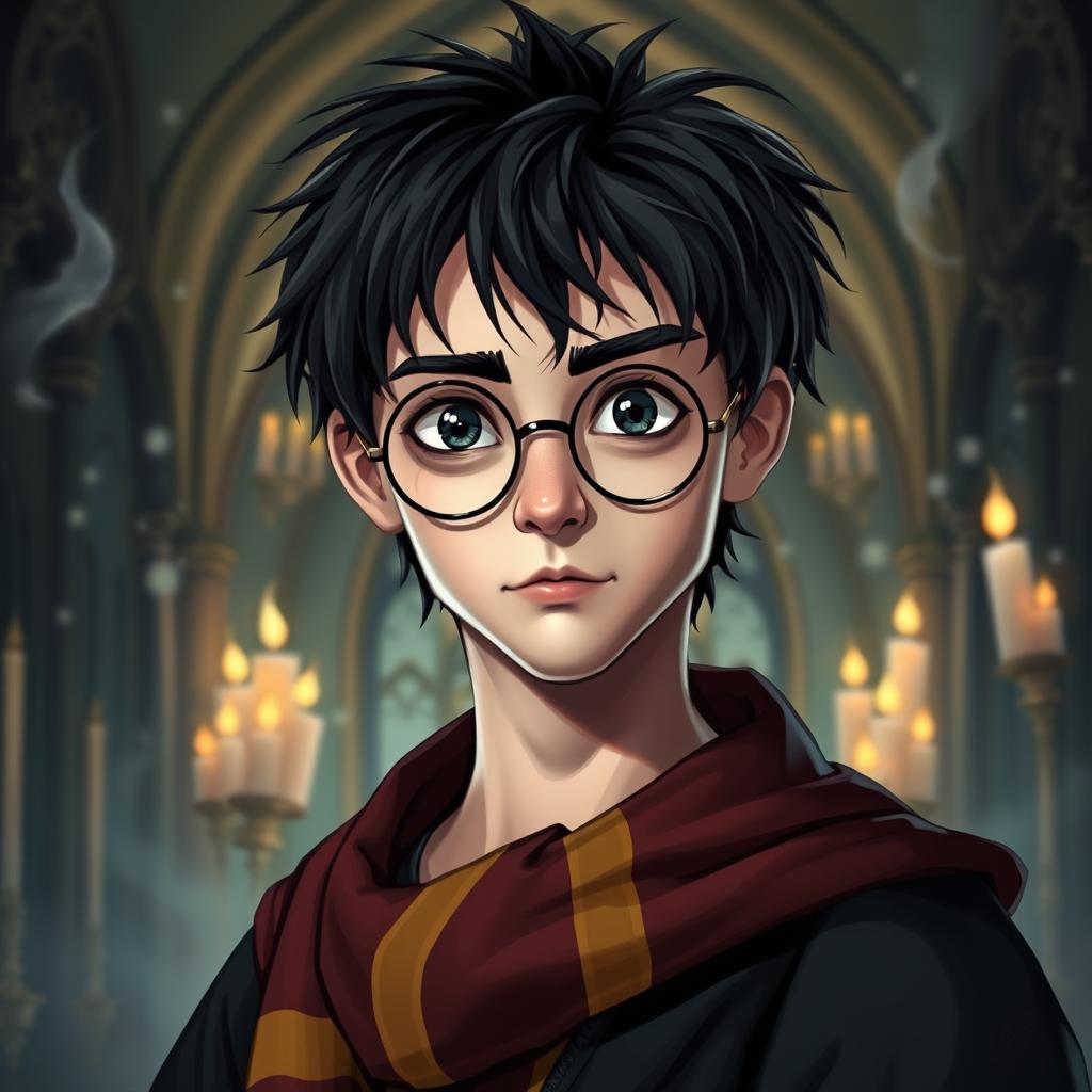 Realistic Portrait of a Young Wizard